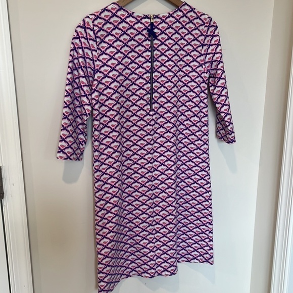 Vineyard Vines Girls XL 16 Whale Tail Shift Dress - Picture 4 of 6